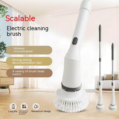 Electric cleaning brush for efficient scrubbing, part of the Cleaning appliances collection.