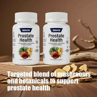 BSYS Prostate Health Capsules Urinary, Health Aid  Men's Prostate Care Formula