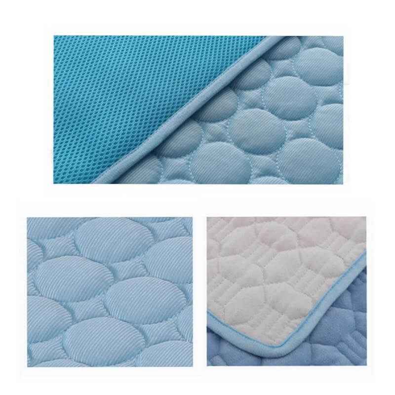 Pet Cooling Pad for Summer - Ice Silk Comfort for Pets