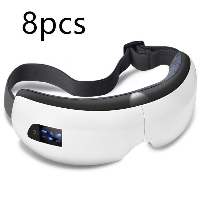Bluetooth Music Eye Massager Air Pressure Hot Compress Dark Circles Eye Care with display