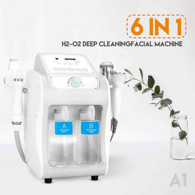 Oxygen Injection Moisturizing Blackhead Exfoliating Face Wash Beauty Six-in-one Skin Management Instrument