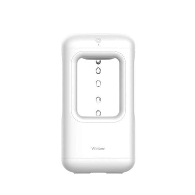 New Air Humidifier Home Quiet Bedroom Anti-Gravity Water Drop Humidifier Atmosphere Light - sleek white design