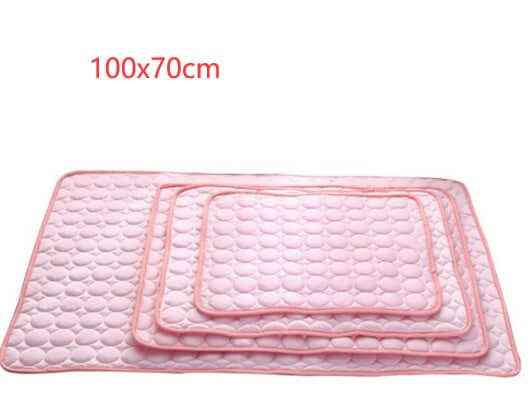 Pet Cooling Pad for Summer - Ice Silk Comfort for Pets