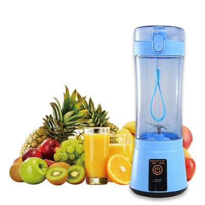 Portable Electric Fruit Juicer Wireless USB Rechargeable Mini Mixer Multifunction Summer Smoothie Blender Machine Kitchen Supplies - Nexa Home