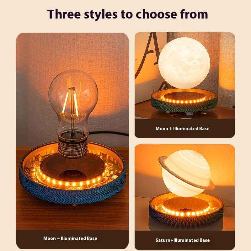 Magnetic Suspension Moon Small Night Lamp Decorative Creative Ornaments