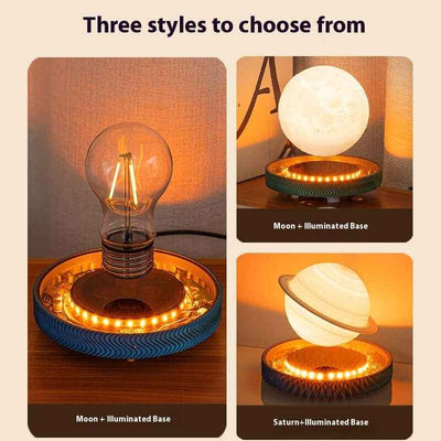 Magnetic Suspension Moon Small Night Lamp Decorative Creative Ornaments
