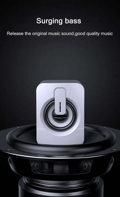 Desktop Computer Desktop Notebook Small Speaker with surging bass for high-quality music sound.