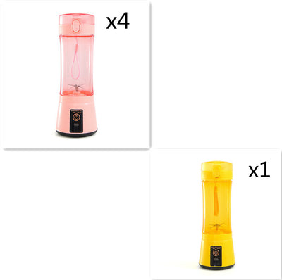 Portable Electric Fruit Juicer Wireless USB Rechargeable Mini Mixer Multifunction Summer Smoothie Blender Machine Kitchen Supplies - Nexa Home