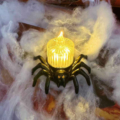 Halloween Decoration Spider Night Lights Party Supplies Decoration Props Bar, Haunted House, Horror Party Accessories