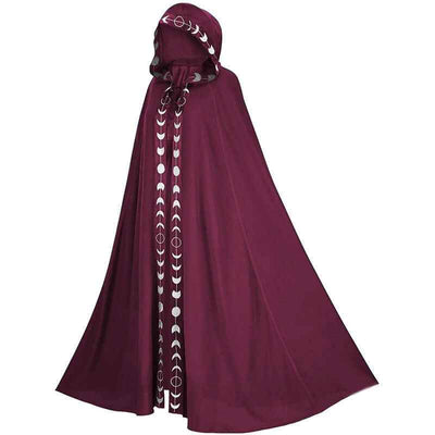medieval hooded cloak cosplay | 5 Color Festival Costume