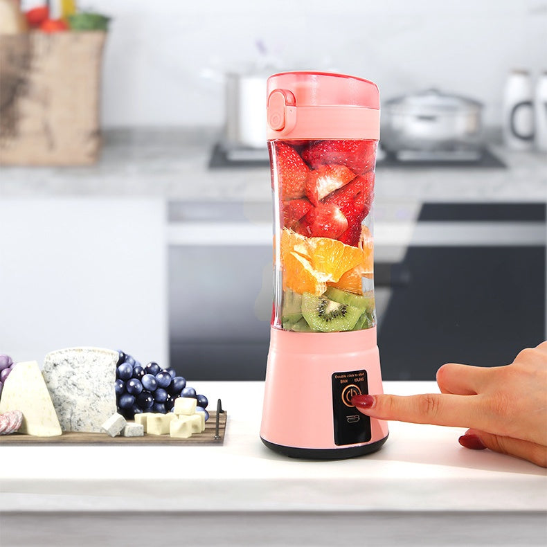 Portable Electric Fruit Juicer Wireless USB Rechargeable Mini Mixer Multifunction Summer Smoothie Blender Machine Kitchen Supplies - Nexa Home