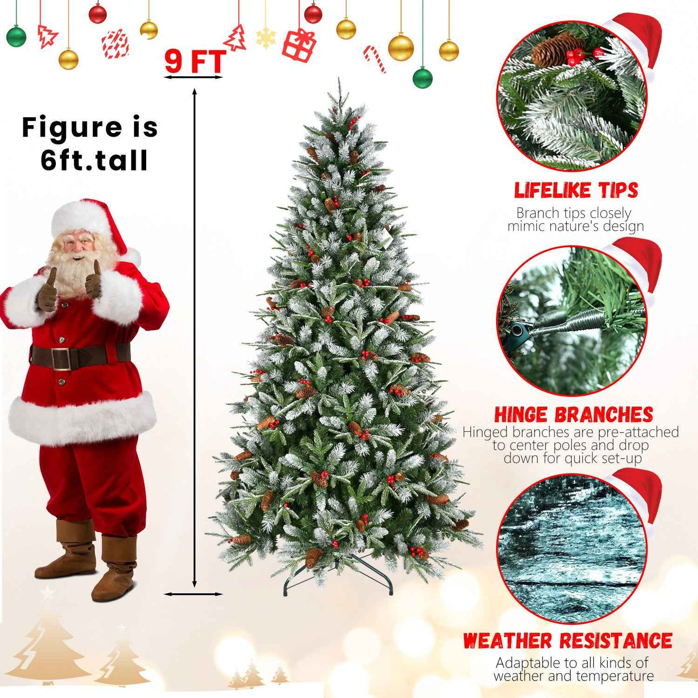 PVC Christmas Tree, Christmas Decorations