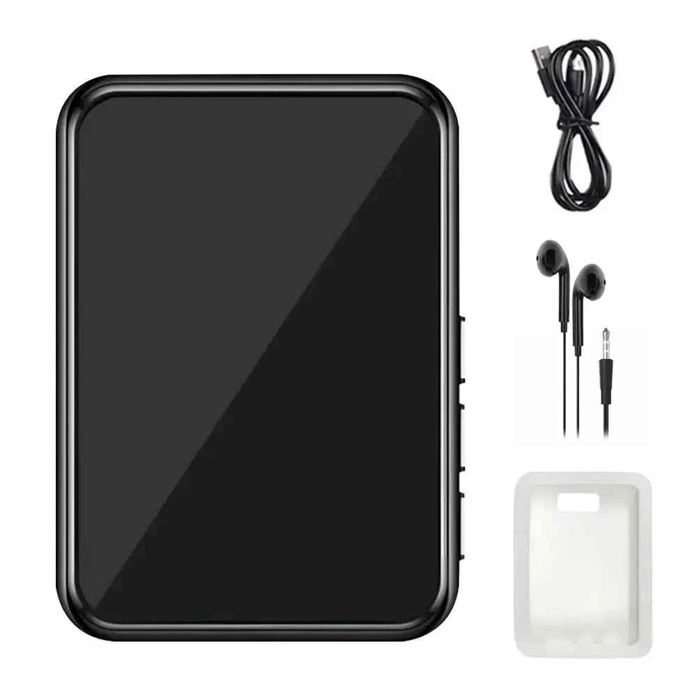 128G MP3 Player Bluetooth 5.4 HiFi MP3 Music Player Built-in Speaker 2.4inch Touch Screen MP4 Player with E-book/Video Recording