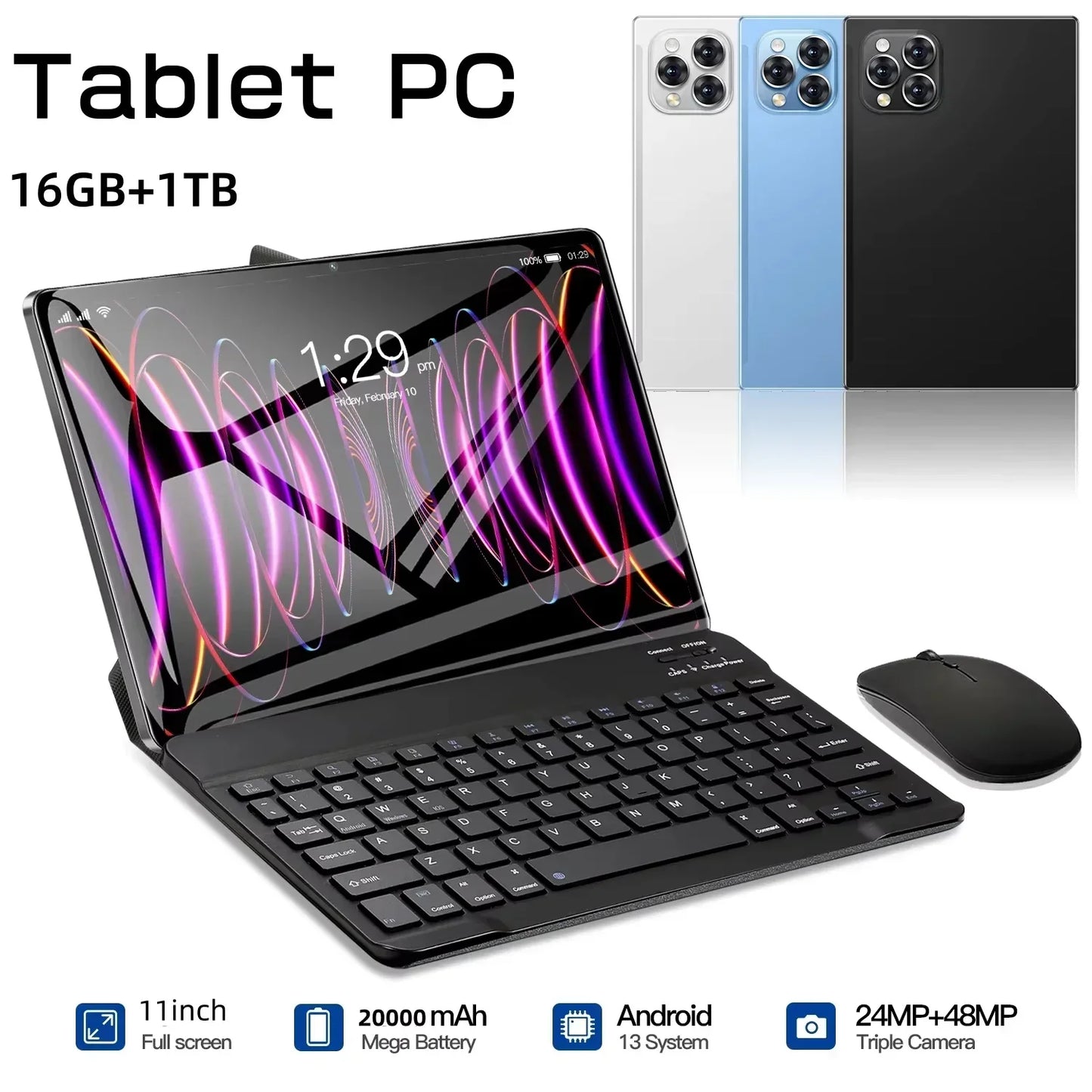 2025 New Original Global Edition Tablet Android 14 Pad 15 Pro 22GB + 2TB Snapdragon 888 Tablet 5G Dual SlM Card WIFI HD 4K Mi Ta