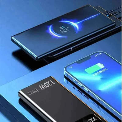 Xiaomi 120W 200000mAh Power Bank Super Fast Charging Battery High Capacity Digital Display PowerBank For iPhone Huawei 2025