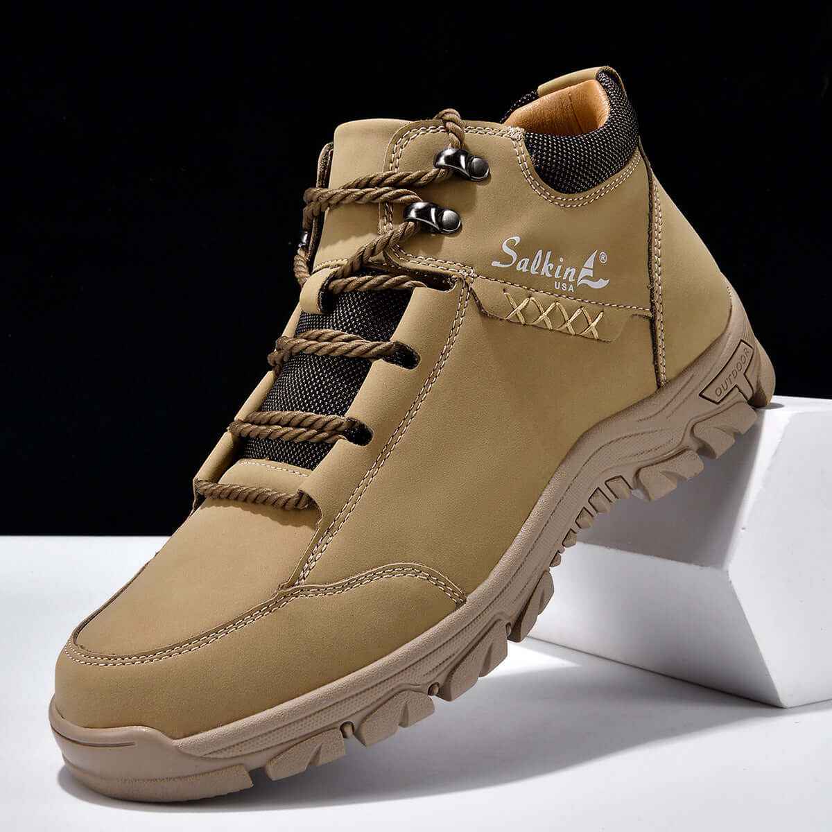 Mid-calf Vintage Men's Outdoor Casual Shoes