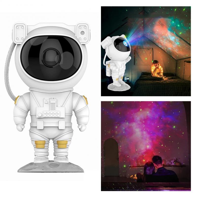 Creative Astronaut Galaxy Starry Sky Projector Nightlight USB Atmospher Bedroom Table Lamp - Nexa Home