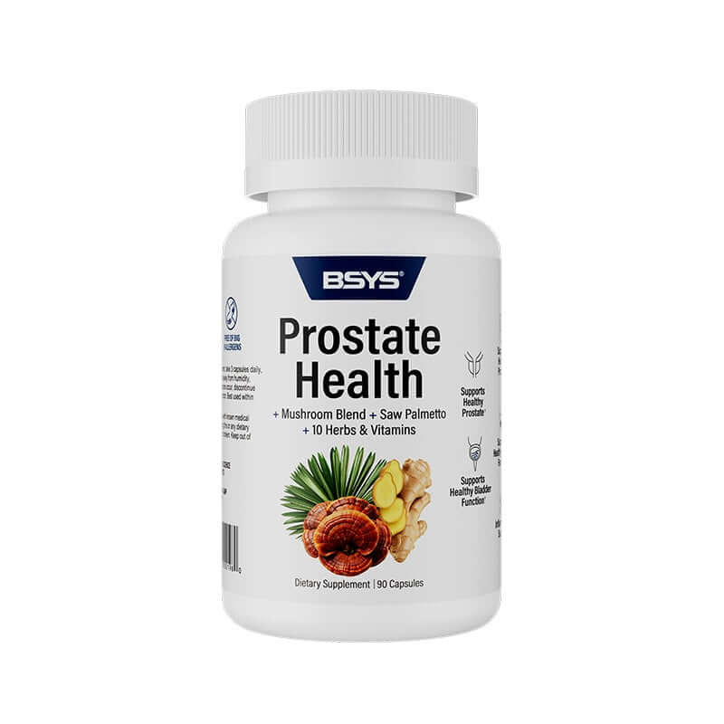 BSYS Prostate Health Capsules Urinary, Health Aid  Men's Prostate Care Formula - Dietary supplement photo.