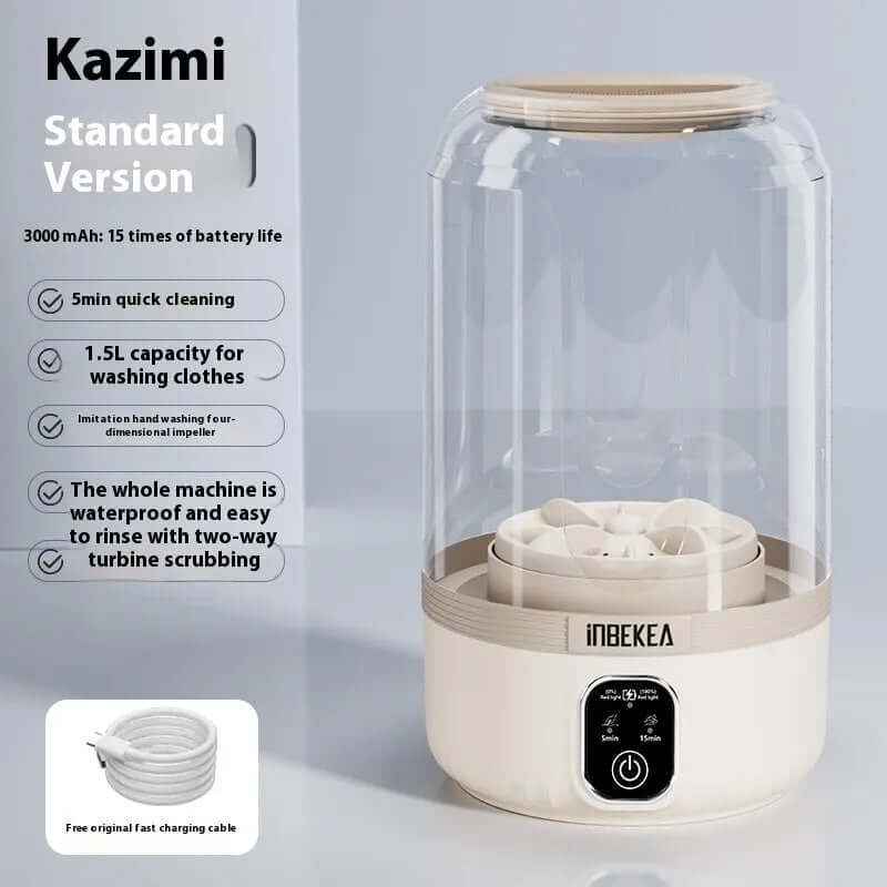 Wireless Mini Washing Machine Portable Automatic