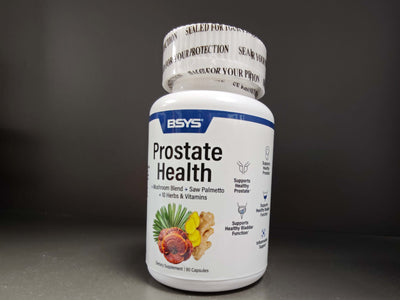 BSYS Prostate Health Capsules Urinary, Health Aid  Men's Prostate Care Formula actual product photo.